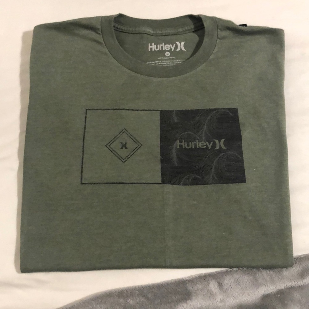 Men’s Hurley Green T-shirt